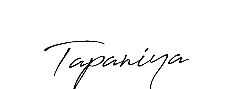 You can use this online signature creator to create a handwritten signature for the name Tapaniya. This is the best online autograph maker. Tapaniya signature style 7 images and pictures png