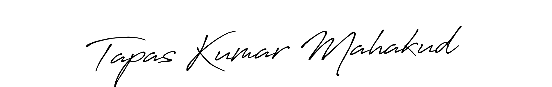It looks lik you need a new signature style for name Tapas Kumar Mahakud. Design unique handwritten (Antro_Vectra_Bolder) signature with our free signature maker in just a few clicks. Tapas Kumar Mahakud signature style 7 images and pictures png