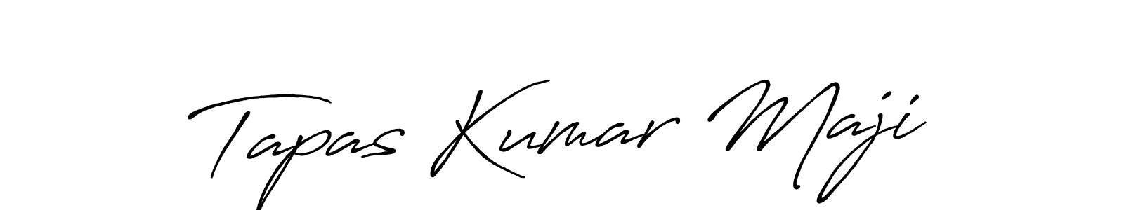 It looks lik you need a new signature style for name Tapas Kumar Maji. Design unique handwritten (Antro_Vectra_Bolder) signature with our free signature maker in just a few clicks. Tapas Kumar Maji signature style 7 images and pictures png