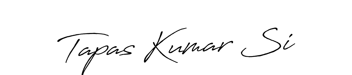 Also You can easily find your signature by using the search form. We will create Tapas Kumar Si name handwritten signature images for you free of cost using Antro_Vectra_Bolder sign style. Tapas Kumar Si signature style 7 images and pictures png