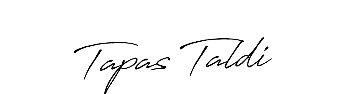 It looks lik you need a new signature style for name Tapas Taldi. Design unique handwritten (Antro_Vectra_Bolder) signature with our free signature maker in just a few clicks. Tapas Taldi signature style 7 images and pictures png