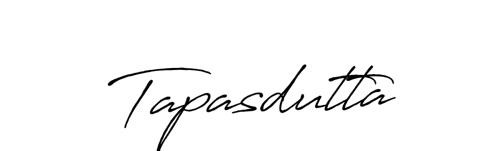 Create a beautiful signature design for name Tapasdutta. With this signature (Antro_Vectra_Bolder) fonts, you can make a handwritten signature for free. Tapasdutta signature style 7 images and pictures png