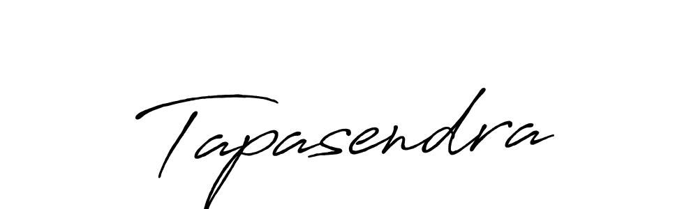 Create a beautiful signature design for name Tapasendra. With this signature (Antro_Vectra_Bolder) fonts, you can make a handwritten signature for free. Tapasendra signature style 7 images and pictures png