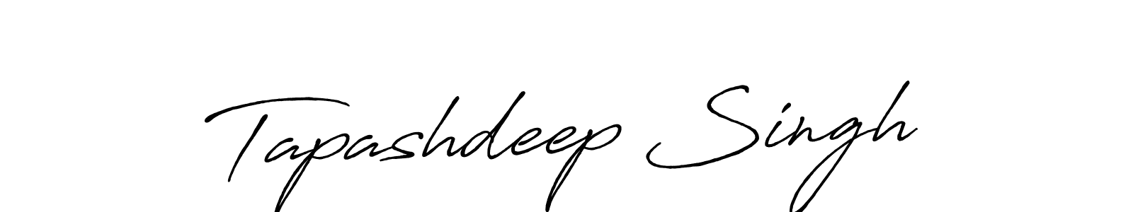 Also You can easily find your signature by using the search form. We will create Tapashdeep Singh name handwritten signature images for you free of cost using Antro_Vectra_Bolder sign style. Tapashdeep Singh signature style 7 images and pictures png