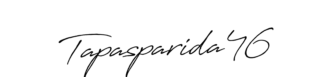 It looks lik you need a new signature style for name Tapasparida46. Design unique handwritten (Antro_Vectra_Bolder) signature with our free signature maker in just a few clicks. Tapasparida46 signature style 7 images and pictures png