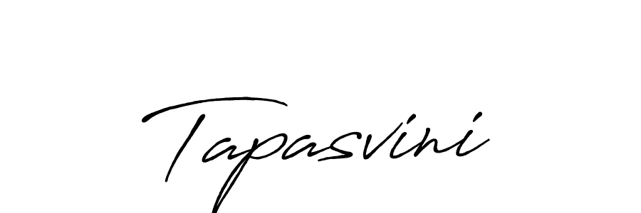How to make Tapasvini signature? Antro_Vectra_Bolder is a professional autograph style. Create handwritten signature for Tapasvini name. Tapasvini signature style 7 images and pictures png