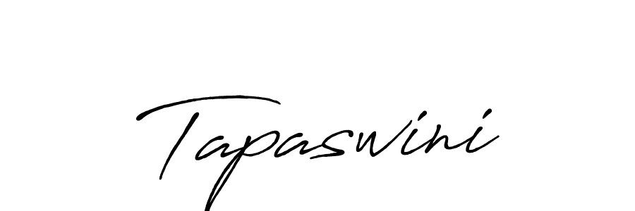 Create a beautiful signature design for name Tapaswini. With this signature (Antro_Vectra_Bolder) fonts, you can make a handwritten signature for free. Tapaswini signature style 7 images and pictures png