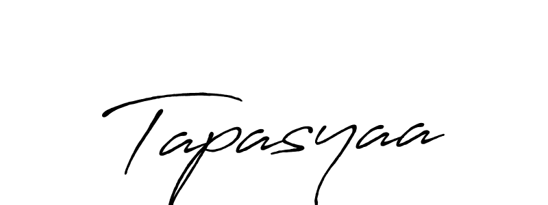 Also we have Tapasyaa name is the best signature style. Create professional handwritten signature collection using Antro_Vectra_Bolder autograph style. Tapasyaa signature style 7 images and pictures png