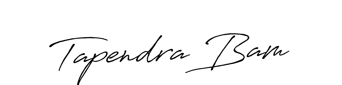 Make a beautiful signature design for name Tapendra Bam. Use this online signature maker to create a handwritten signature for free. Tapendra Bam signature style 7 images and pictures png