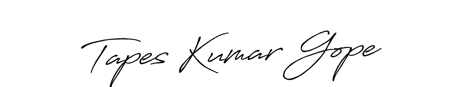 You can use this online signature creator to create a handwritten signature for the name Tapes Kumar Gope. This is the best online autograph maker. Tapes Kumar Gope signature style 7 images and pictures png