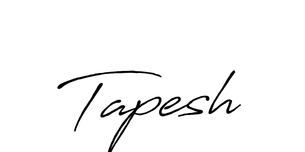 Tapesh stylish signature style. Best Handwritten Sign (Antro_Vectra_Bolder) for my name. Handwritten Signature Collection Ideas for my name Tapesh. Tapesh signature style 7 images and pictures png