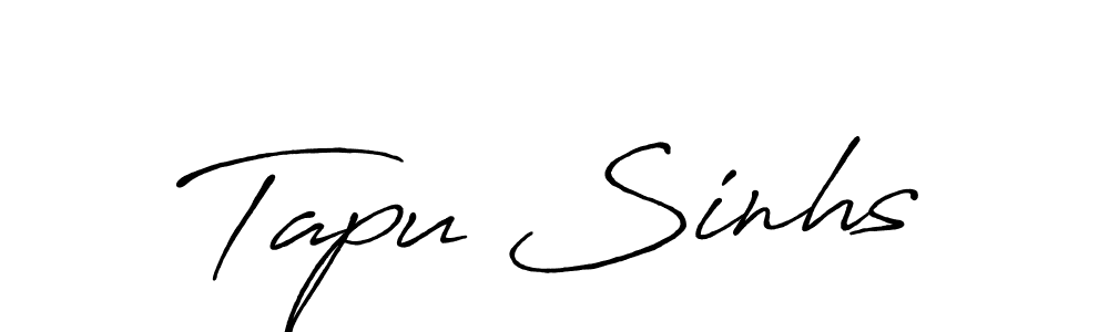 Here are the top 10 professional signature styles for the name Tapu Sinhs. These are the best autograph styles you can use for your name. Tapu Sinhs signature style 7 images and pictures png