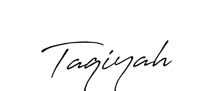How to make Taqiyah name signature. Use Antro_Vectra_Bolder style for creating short signs online. This is the latest handwritten sign. Taqiyah signature style 7 images and pictures png