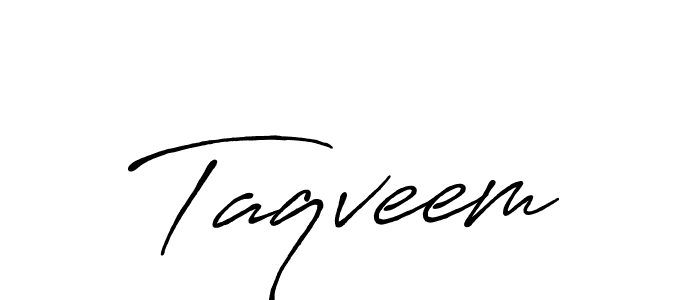 Make a beautiful signature design for name Taqveem. With this signature (Antro_Vectra_Bolder) style, you can create a handwritten signature for free. Taqveem signature style 7 images and pictures png