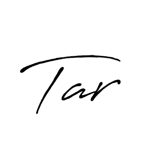 Design your own signature with our free online signature maker. With this signature software, you can create a handwritten (Antro_Vectra_Bolder) signature for name Tar. Tar signature style 7 images and pictures png