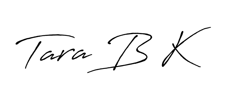 How to Draw Tara B K signature style? Antro_Vectra_Bolder is a latest design signature styles for name Tara B K. Tara B K signature style 7 images and pictures png