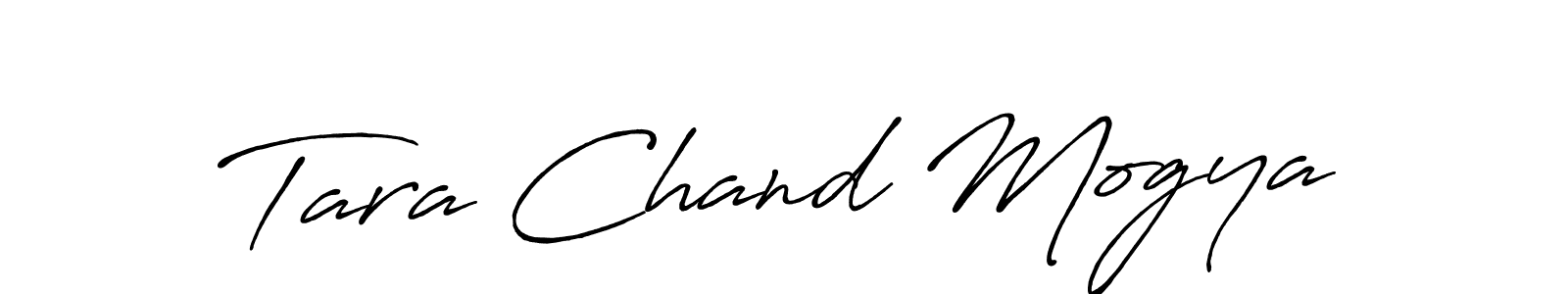 Use a signature maker to create a handwritten signature online. With this signature software, you can design (Antro_Vectra_Bolder) your own signature for name Tara Chand Mogya. Tara Chand Mogya signature style 7 images and pictures png