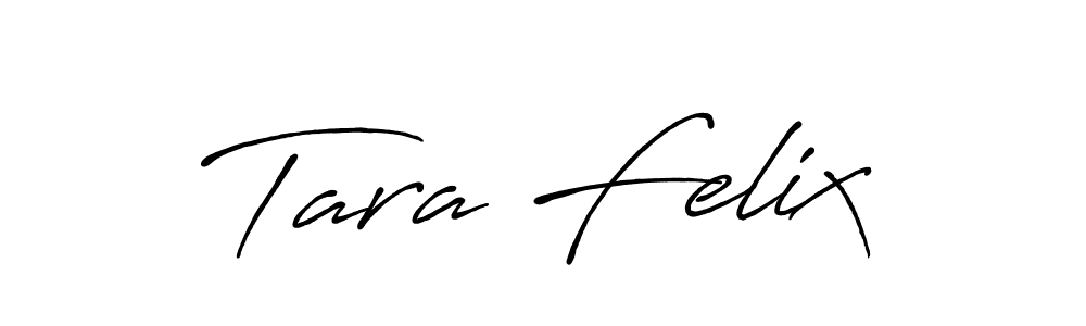 Also You can easily find your signature by using the search form. We will create Tara Felix name handwritten signature images for you free of cost using Antro_Vectra_Bolder sign style. Tara Felix signature style 7 images and pictures png