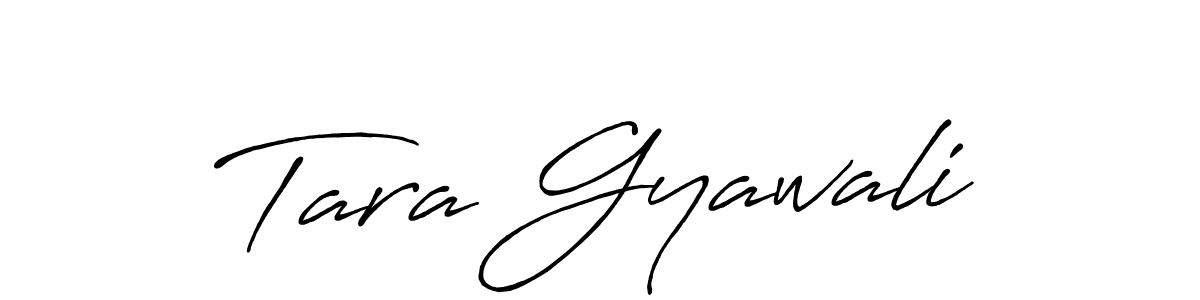 Use a signature maker to create a handwritten signature online. With this signature software, you can design (Antro_Vectra_Bolder) your own signature for name Tara Gyawali. Tara Gyawali signature style 7 images and pictures png