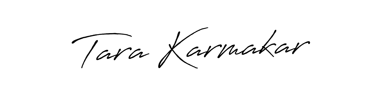 Make a short Tara Karmakar signature style. Manage your documents anywhere anytime using Antro_Vectra_Bolder. Create and add eSignatures, submit forms, share and send files easily. Tara Karmakar signature style 7 images and pictures png
