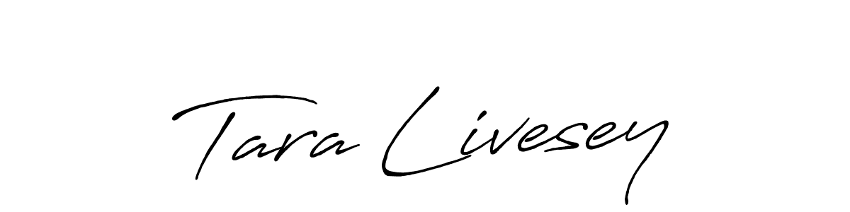 Design your own signature with our free online signature maker. With this signature software, you can create a handwritten (Antro_Vectra_Bolder) signature for name Tara Livesey. Tara Livesey signature style 7 images and pictures png