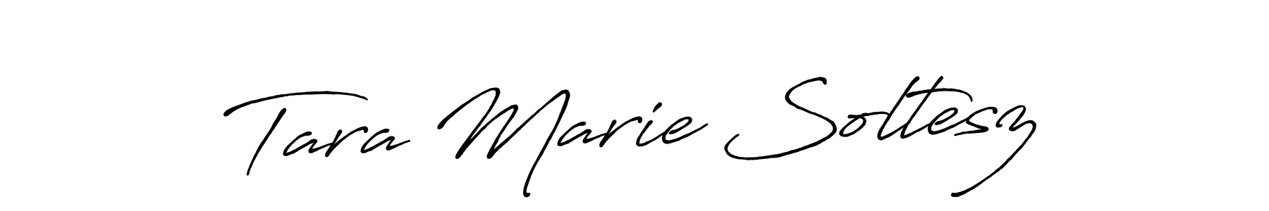 if you are searching for the best signature style for your name Tara Marie Soltesz. so please give up your signature search. here we have designed multiple signature styles  using Antro_Vectra_Bolder. Tara Marie Soltesz signature style 7 images and pictures png