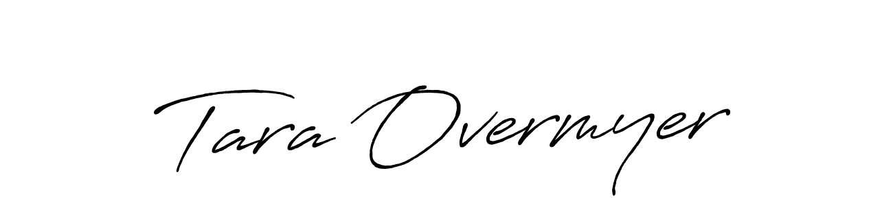 Antro_Vectra_Bolder is a professional signature style that is perfect for those who want to add a touch of class to their signature. It is also a great choice for those who want to make their signature more unique. Get Tara Overmyer name to fancy signature for free. Tara Overmyer signature style 7 images and pictures png