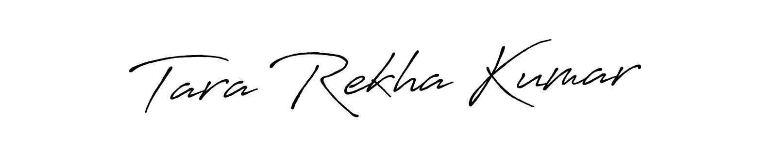 if you are searching for the best signature style for your name Tara Rekha Kumar. so please give up your signature search. here we have designed multiple signature styles  using Antro_Vectra_Bolder. Tara Rekha Kumar signature style 7 images and pictures png