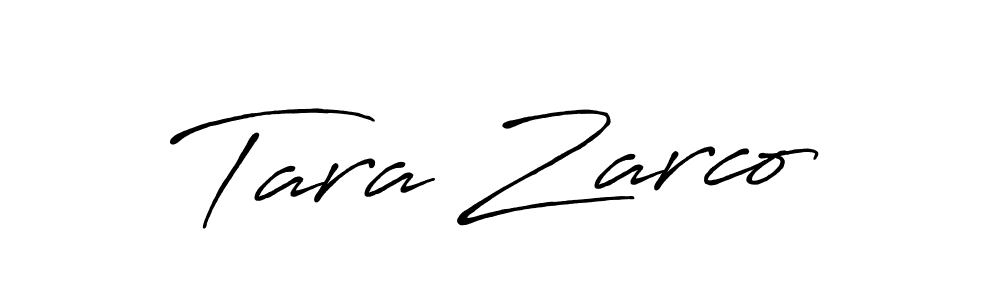 Create a beautiful signature design for name Tara Zarco. With this signature (Antro_Vectra_Bolder) fonts, you can make a handwritten signature for free. Tara Zarco signature style 7 images and pictures png
