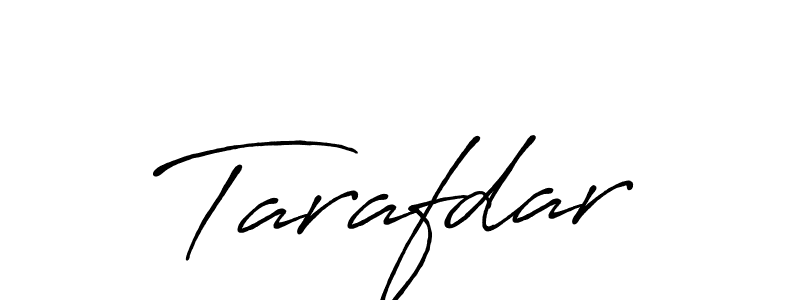 Tarafdar stylish signature style. Best Handwritten Sign (Antro_Vectra_Bolder) for my name. Handwritten Signature Collection Ideas for my name Tarafdar. Tarafdar signature style 7 images and pictures png