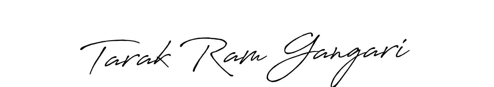 if you are searching for the best signature style for your name Tarak Ram Gangari. so please give up your signature search. here we have designed multiple signature styles  using Antro_Vectra_Bolder. Tarak Ram Gangari signature style 7 images and pictures png