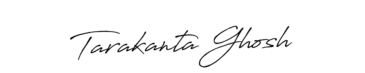Antro_Vectra_Bolder is a professional signature style that is perfect for those who want to add a touch of class to their signature. It is also a great choice for those who want to make their signature more unique. Get Tarakanta Ghosh name to fancy signature for free. Tarakanta Ghosh signature style 7 images and pictures png