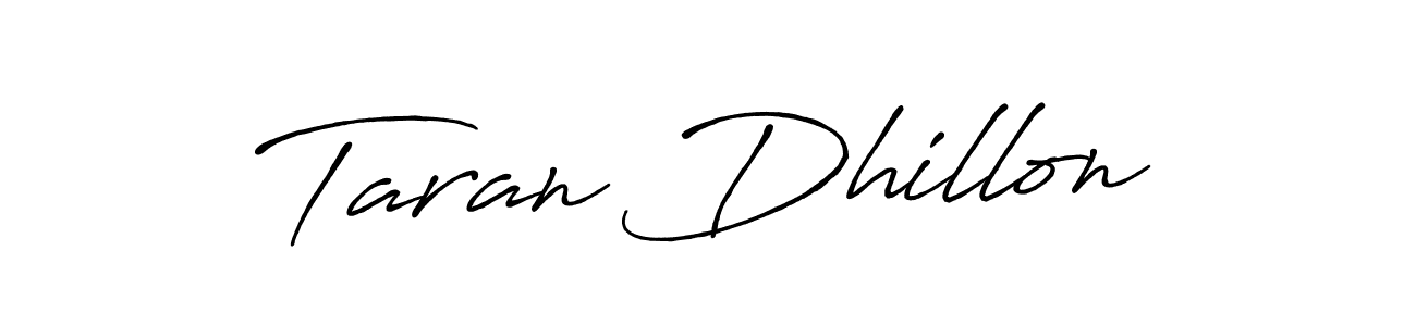 The best way (Antro_Vectra_Bolder) to make a short signature is to pick only two or three words in your name. The name Taran Dhillon include a total of six letters. For converting this name. Taran Dhillon signature style 7 images and pictures png