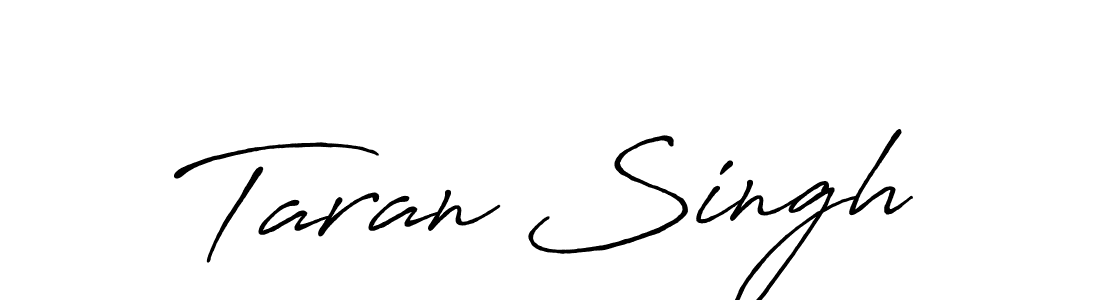 Use a signature maker to create a handwritten signature online. With this signature software, you can design (Antro_Vectra_Bolder) your own signature for name Taran Singh. Taran Singh signature style 7 images and pictures png