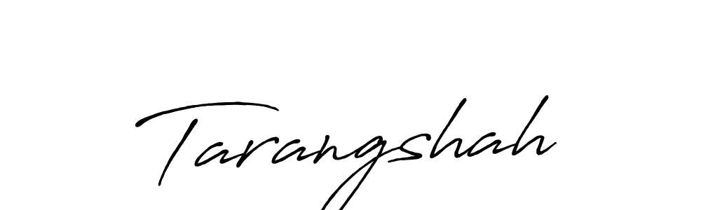 Design your own signature with our free online signature maker. With this signature software, you can create a handwritten (Antro_Vectra_Bolder) signature for name Tarangshah. Tarangshah signature style 7 images and pictures png