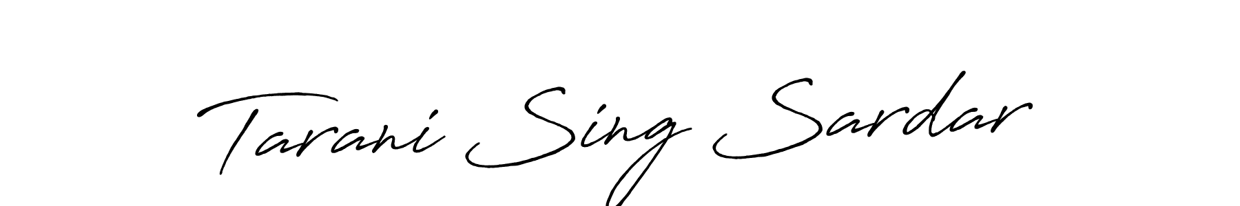 Once you've used our free online signature maker to create your best signature Antro_Vectra_Bolder style, it's time to enjoy all of the benefits that Tarani Sing Sardar name signing documents. Tarani Sing Sardar signature style 7 images and pictures png