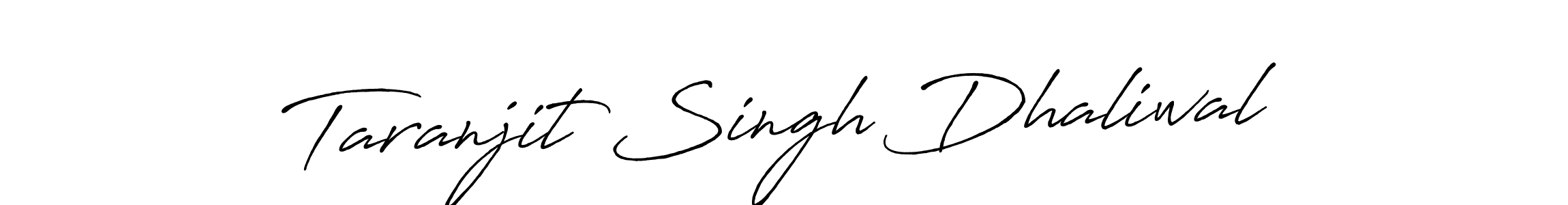 Design your own signature with our free online signature maker. With this signature software, you can create a handwritten (Antro_Vectra_Bolder) signature for name Taranjit Singh Dhaliwal. Taranjit Singh Dhaliwal signature style 7 images and pictures png