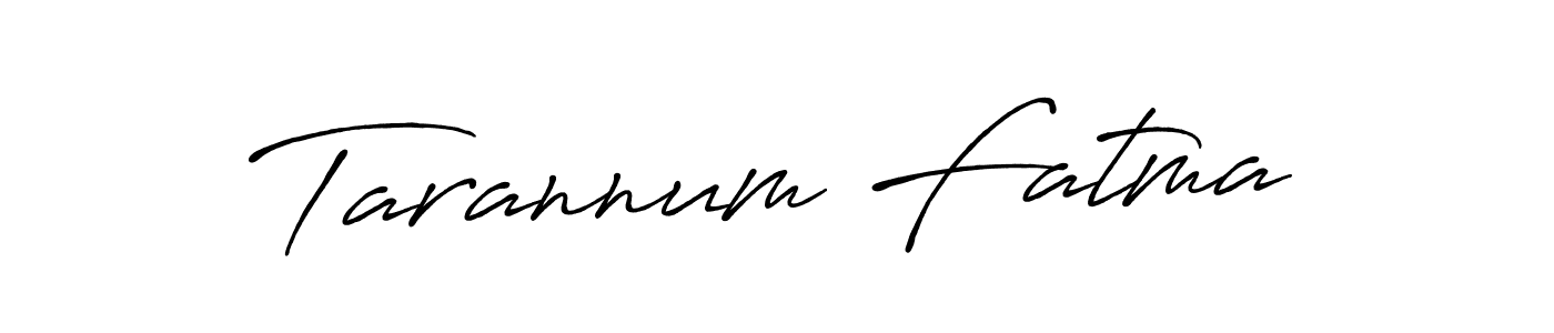 Use a signature maker to create a handwritten signature online. With this signature software, you can design (Antro_Vectra_Bolder) your own signature for name Tarannum Fatma. Tarannum Fatma signature style 7 images and pictures png