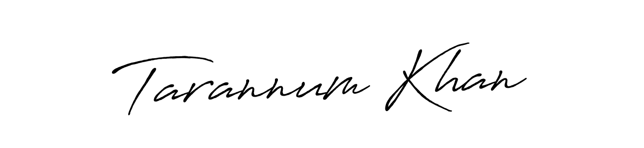 It looks lik you need a new signature style for name Tarannum Khan. Design unique handwritten (Antro_Vectra_Bolder) signature with our free signature maker in just a few clicks. Tarannum Khan signature style 7 images and pictures png