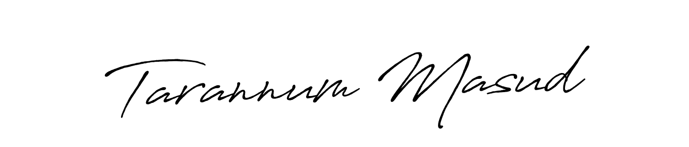 Antro_Vectra_Bolder is a professional signature style that is perfect for those who want to add a touch of class to their signature. It is also a great choice for those who want to make their signature more unique. Get Tarannum Masud name to fancy signature for free. Tarannum Masud signature style 7 images and pictures png