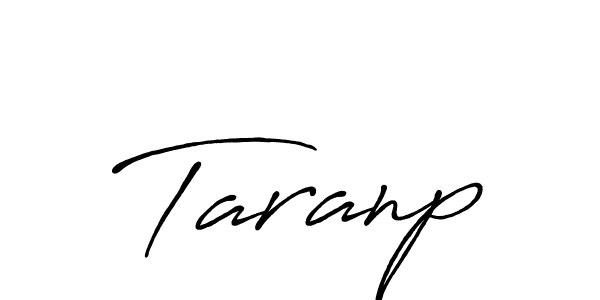 Create a beautiful signature design for name Taranp. With this signature (Antro_Vectra_Bolder) fonts, you can make a handwritten signature for free. Taranp signature style 7 images and pictures png