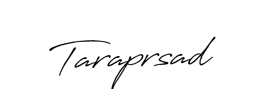 How to make Taraprsad name signature. Use Antro_Vectra_Bolder style for creating short signs online. This is the latest handwritten sign. Taraprsad signature style 7 images and pictures png