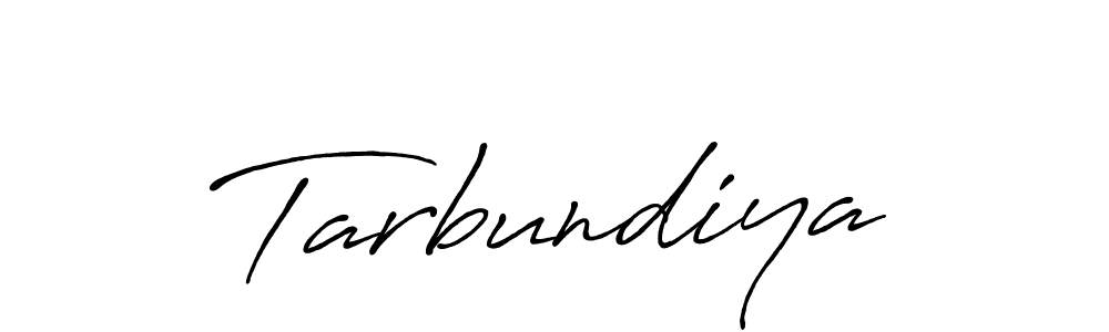 Make a beautiful signature design for name Tarbundiya. With this signature (Antro_Vectra_Bolder) style, you can create a handwritten signature for free. Tarbundiya signature style 7 images and pictures png