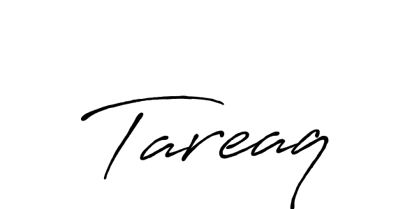 Tareaq stylish signature style. Best Handwritten Sign (Antro_Vectra_Bolder) for my name. Handwritten Signature Collection Ideas for my name Tareaq. Tareaq signature style 7 images and pictures png