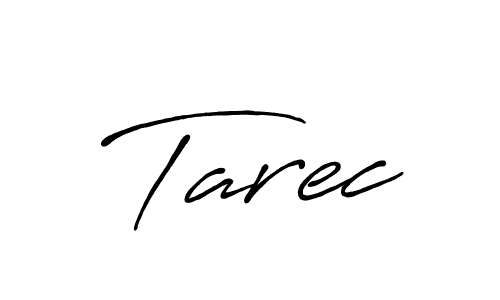 Also we have Tarec name is the best signature style. Create professional handwritten signature collection using Antro_Vectra_Bolder autograph style. Tarec signature style 7 images and pictures png