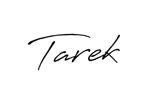 Make a beautiful signature design for name Tarek. With this signature (Antro_Vectra_Bolder) style, you can create a handwritten signature for free. Tarek signature style 7 images and pictures png