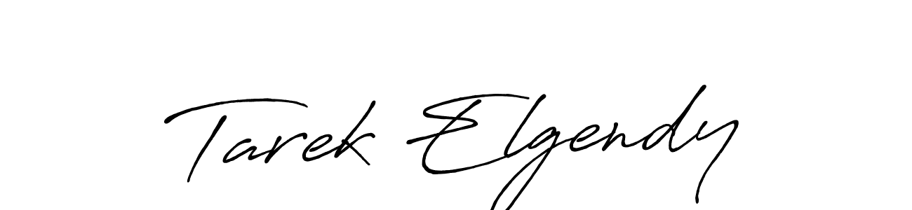It looks lik you need a new signature style for name Tarek Elgendy. Design unique handwritten (Antro_Vectra_Bolder) signature with our free signature maker in just a few clicks. Tarek Elgendy signature style 7 images and pictures png