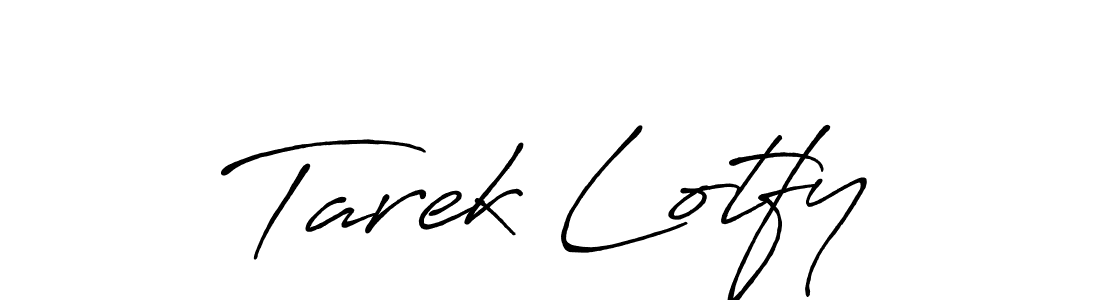 Make a beautiful signature design for name Tarek Lotfy. Use this online signature maker to create a handwritten signature for free. Tarek Lotfy signature style 7 images and pictures png