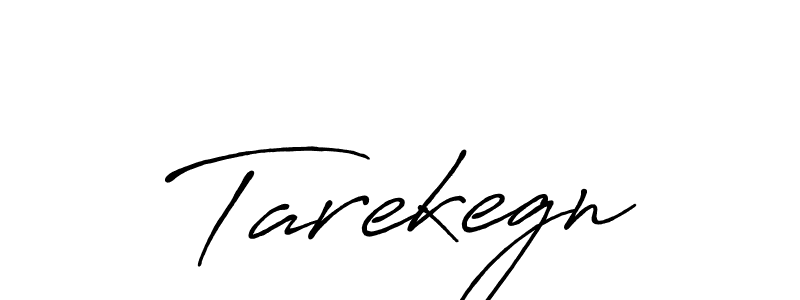 Tarekegn stylish signature style. Best Handwritten Sign (Antro_Vectra_Bolder) for my name. Handwritten Signature Collection Ideas for my name Tarekegn. Tarekegn signature style 7 images and pictures png