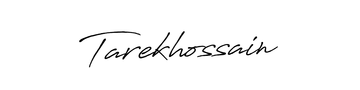 You can use this online signature creator to create a handwritten signature for the name Tarekhossain. This is the best online autograph maker. Tarekhossain signature style 7 images and pictures png